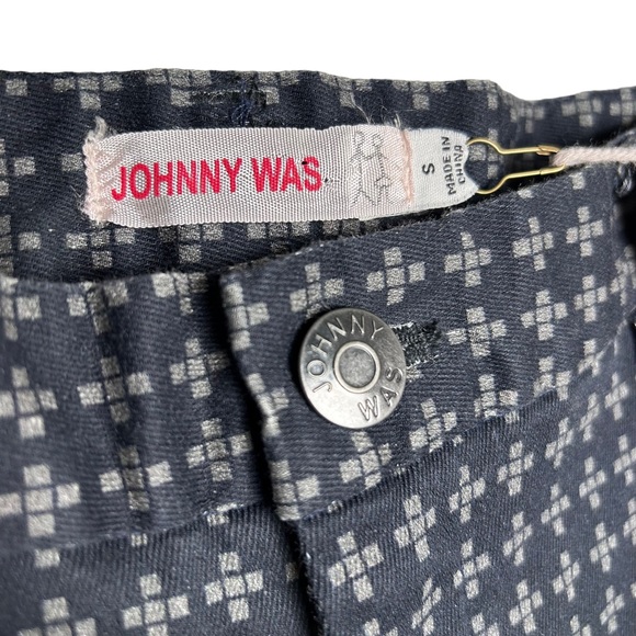 Johnny Was Neely Embroidered Twill Pants NWT SZS - Picture 4 of 7